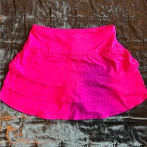 Athleta Hot Pink Mini Skort